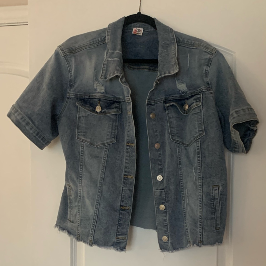 Denim Jacket - Short Sleeve W/Stretch